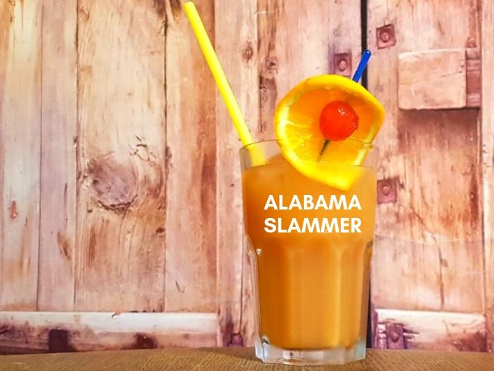 Alabama Slammer Cocktail Recipe.
