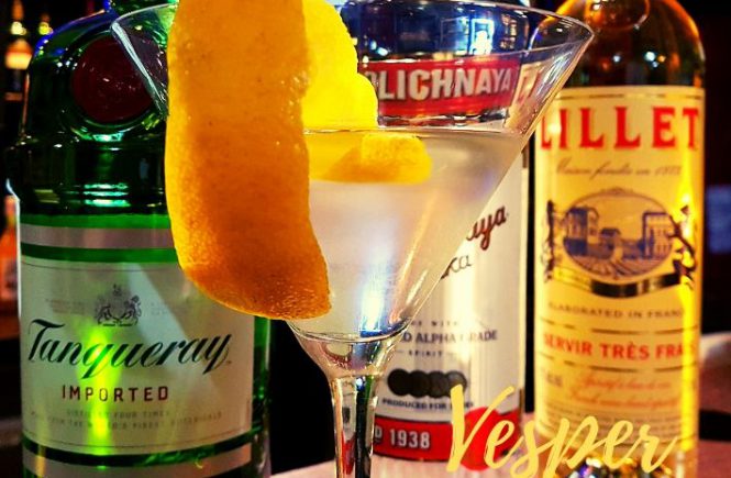 VESPER COCKTAIL RECIPE