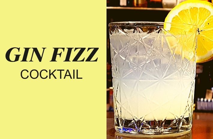 GIN FIZZ Cocktail Recipe