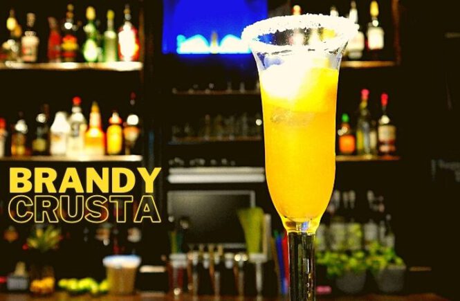 BRANDY CRUSTA COCKTAIL Recipe