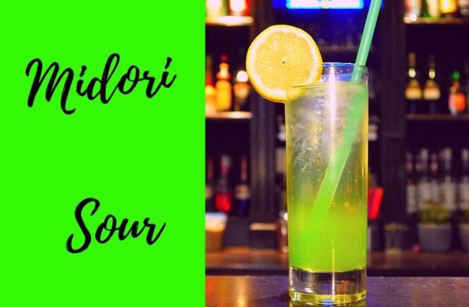 MIDORI SOUR COCKTAIL Recipe