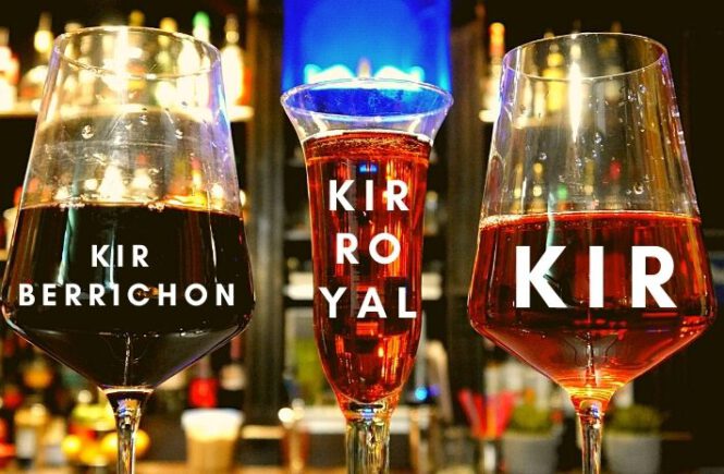 3 KIR COCKTAILS