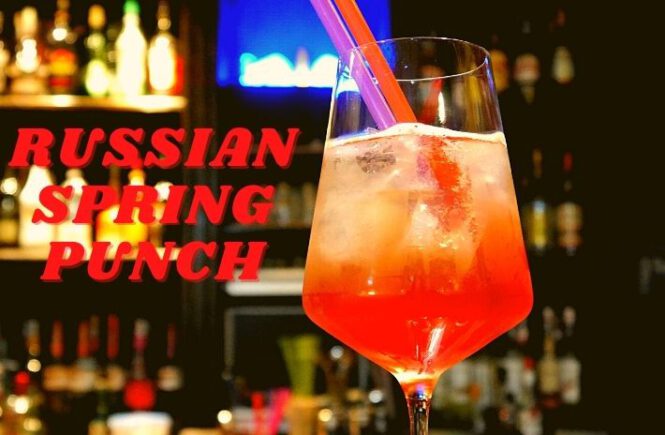 RUSSIAN SPRING PUNCH Cocktail