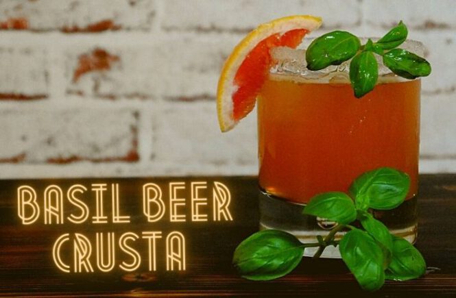 How to make the Basel Beer Crusta Cocktail