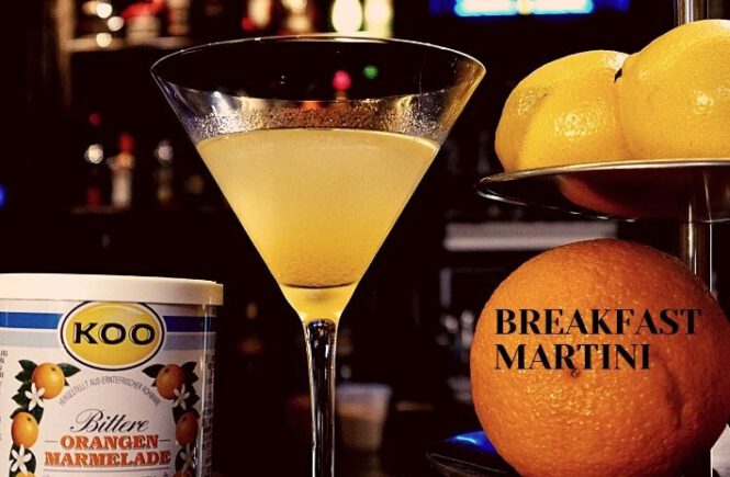 BREAKFAST MARTINI COCKTAIL Recipe