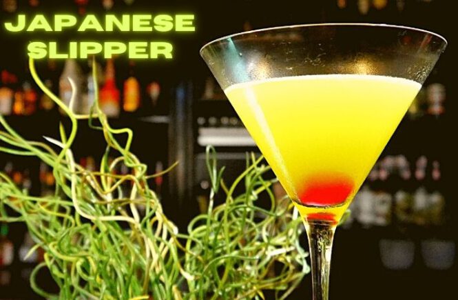 JAPANESE SLIPPER COCKTAIL Recipe