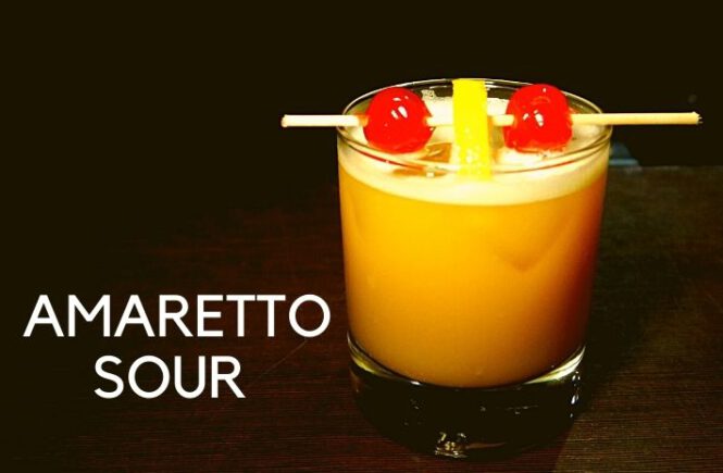 AMARETTO SOUR COCKTAIL Recipe