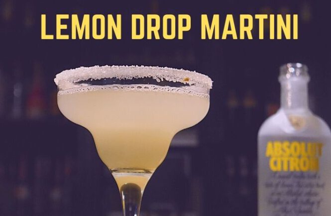 LEMON DROP MARTINI COCKTAIL Recipe