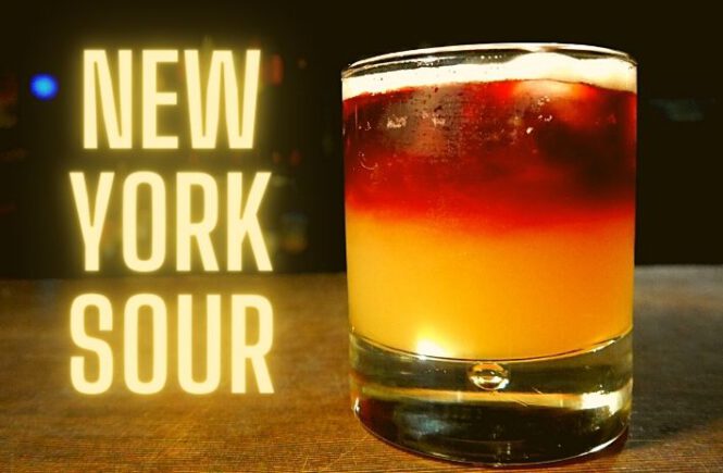 NEW YORK SOUR COCKTAIL Recipe
