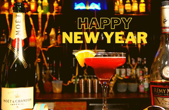 HAPPY NEW YEAR COCKTAIL Recipe