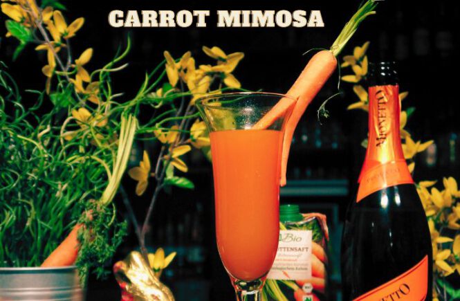 CARROT MIMOSA COCKTAIL Recipe