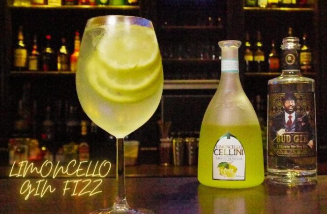 LIMONCELLO GIN FIZZ COCKTAIL Recipe