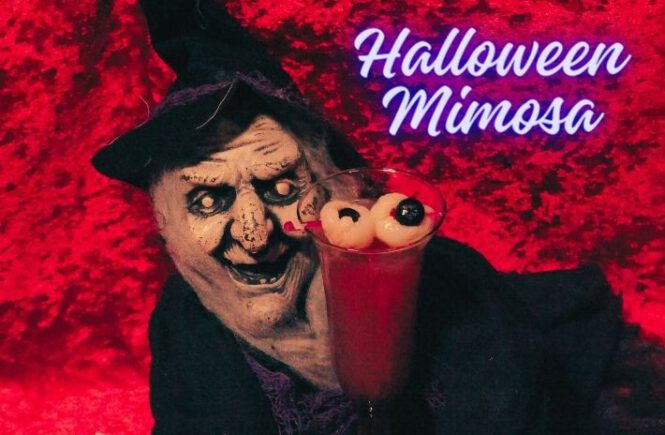 HALLOWEEN MIMOSA COCKTAIL Recipe