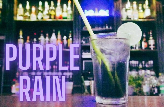 PURPLE RAIN COCKTAIL Recipe