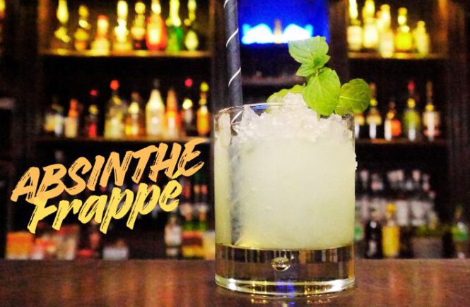 ABSINTHE FRAPPÉ COCKTAIL Recipe