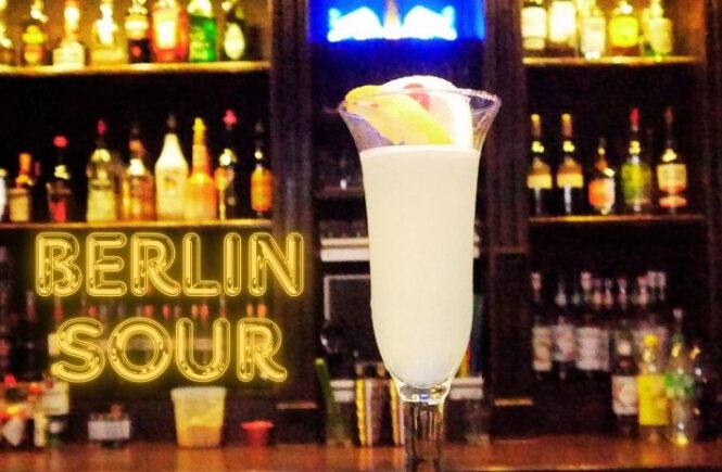BERLIN SOUR COCKTAIL Recipe